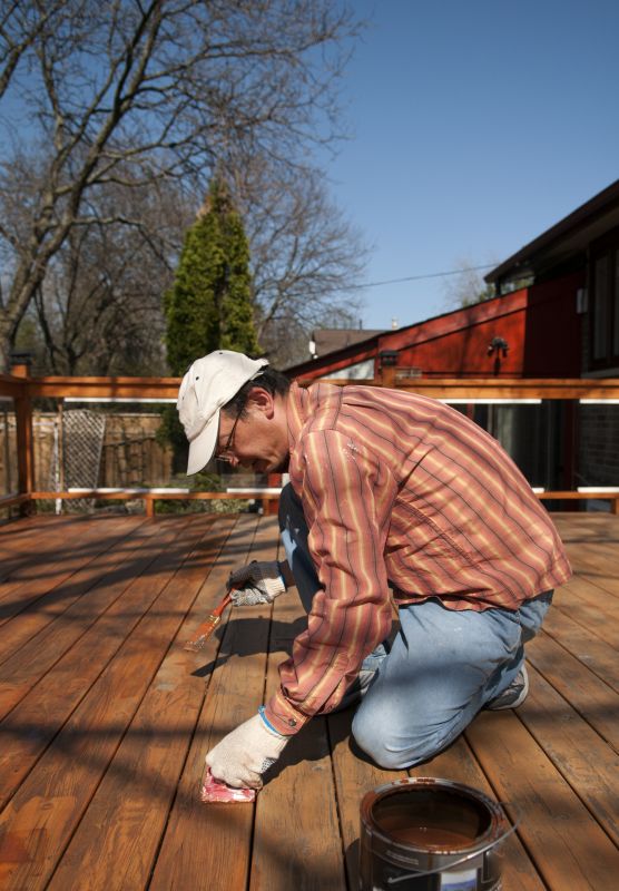 Deck Staining Service